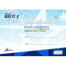 Skate UK Skate Stars Figure Certificate - Silver